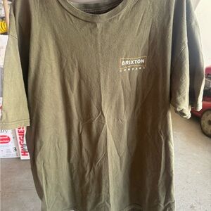 Brixton Olive Green Men's T-Shirt